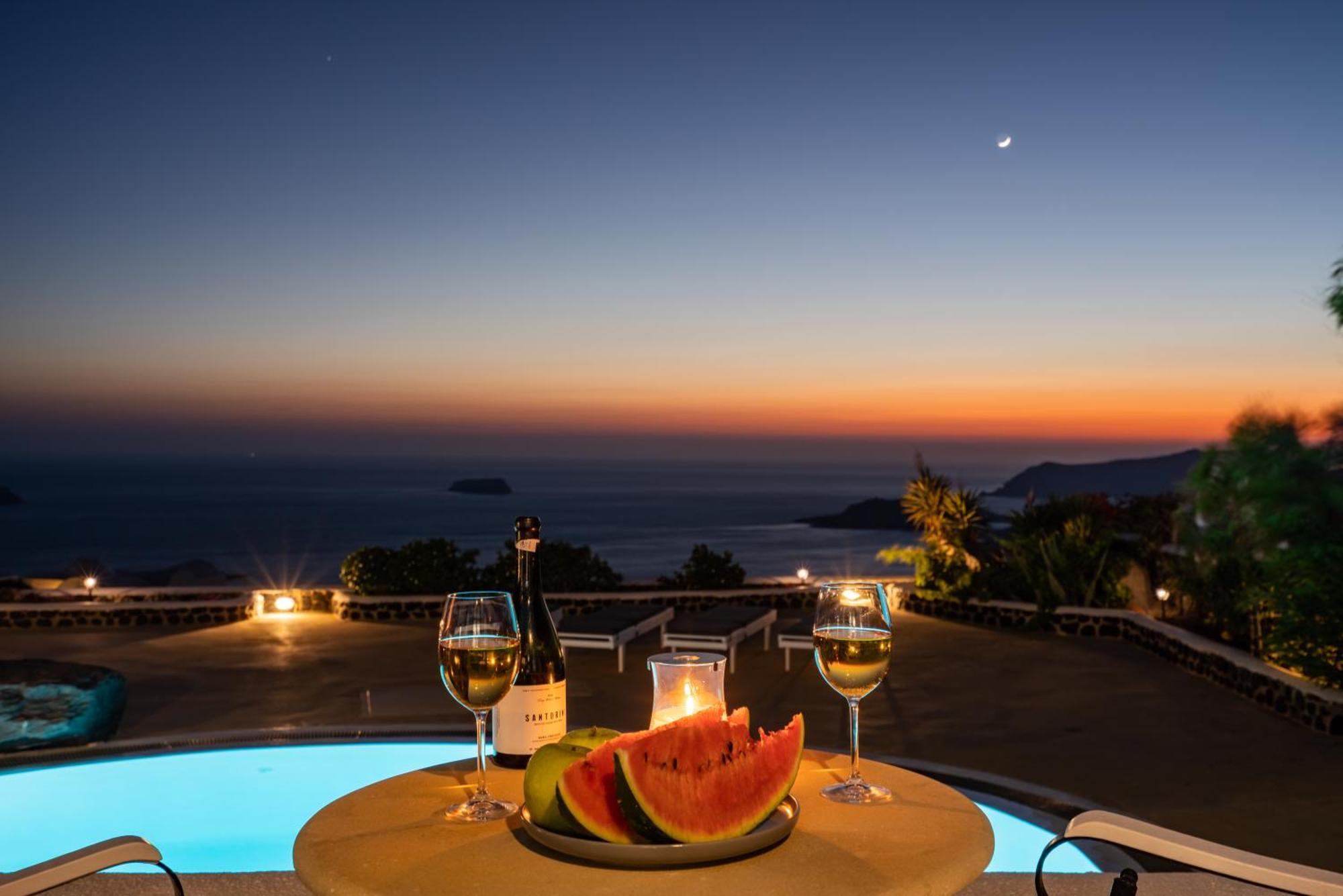 Villa Oinos - Sunset Views Ormos Athinios Εξωτερικό φωτογραφία