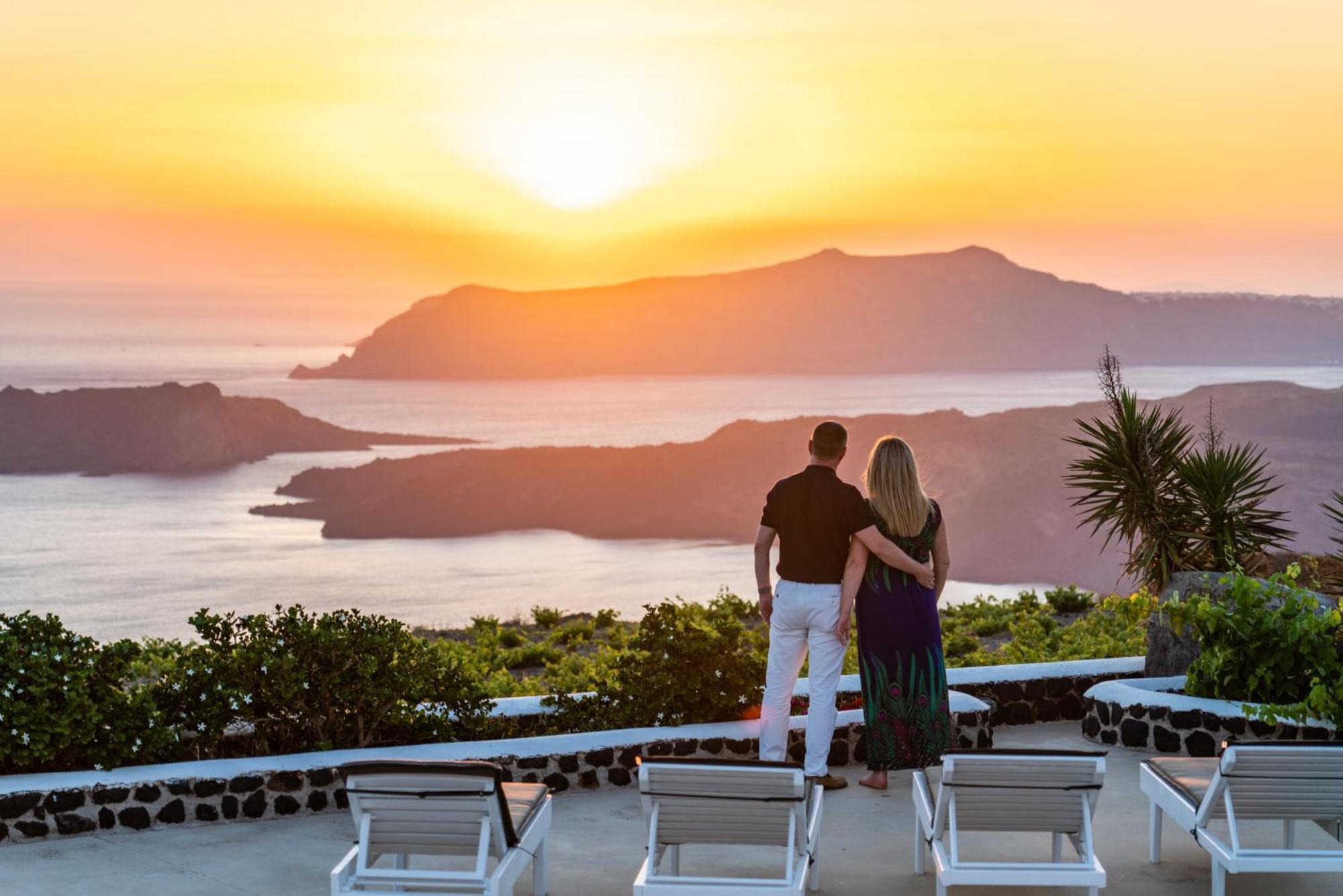 Villa Oinos - Sunset Views Ormos Athinios Εξωτερικό φωτογραφία