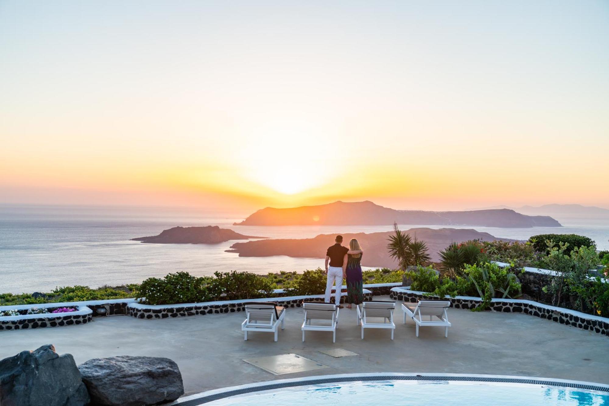Villa Oinos - Sunset Views Ormos Athinios Εξωτερικό φωτογραφία